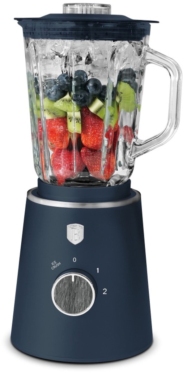 Tafelmixer met glazen kom van 1,5 L, 1000 W, Deep Sea Collection