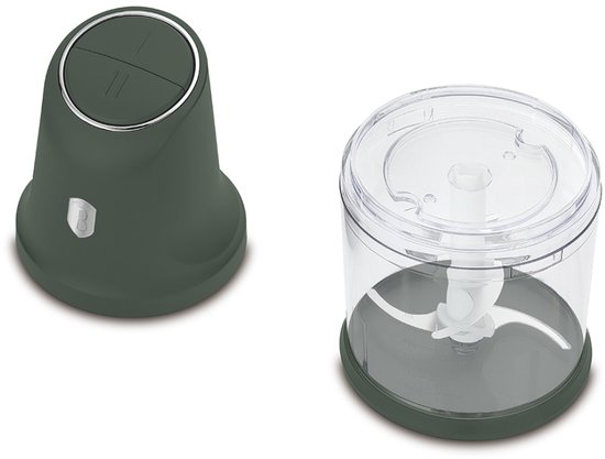 Elektrische groente- en fruitcutter uit de Matte Green Collection — afbeelding 3