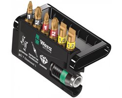 Wera 5057416001 7-delige Bit-Check Diamond Bitset