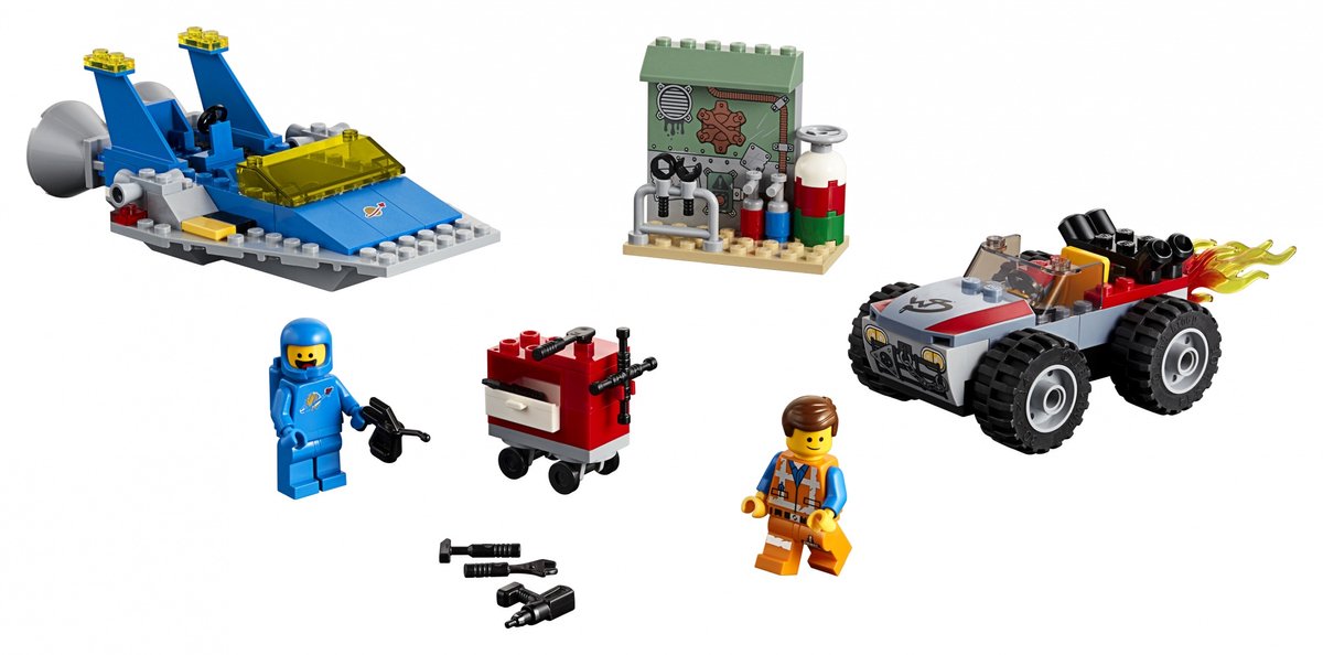 LEGO MOVIE 2 Emmets en Benny's bouw- en reparatiewerkplaats 70821