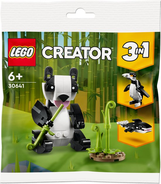 LEGO Creator 3-in-1 Panda Bear, Bouwpakket, 6 jaar, 83 stuk(s)