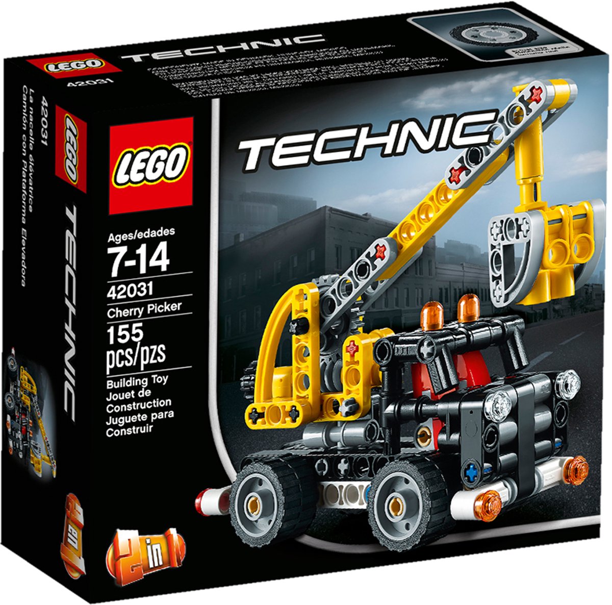 LEGO Technic Cherry Picker, Bouwpakket, 7 jaar, 155 stuk(s)