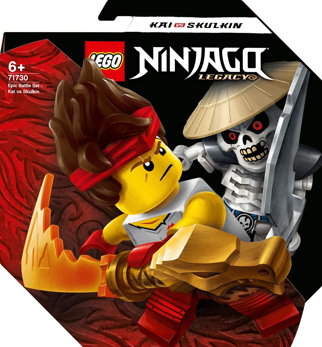Bol.com LEGO NINJAGO Epische Strijd set Kai tegen Skulkin 71730 aanbieding