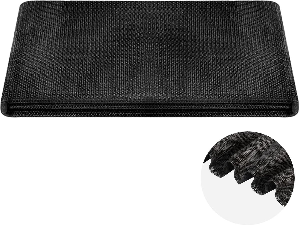 Antislipmat Onder Vloerkleed - 300 x 200 cm - PVC - Antislip - Machinewasbaar - Zwart