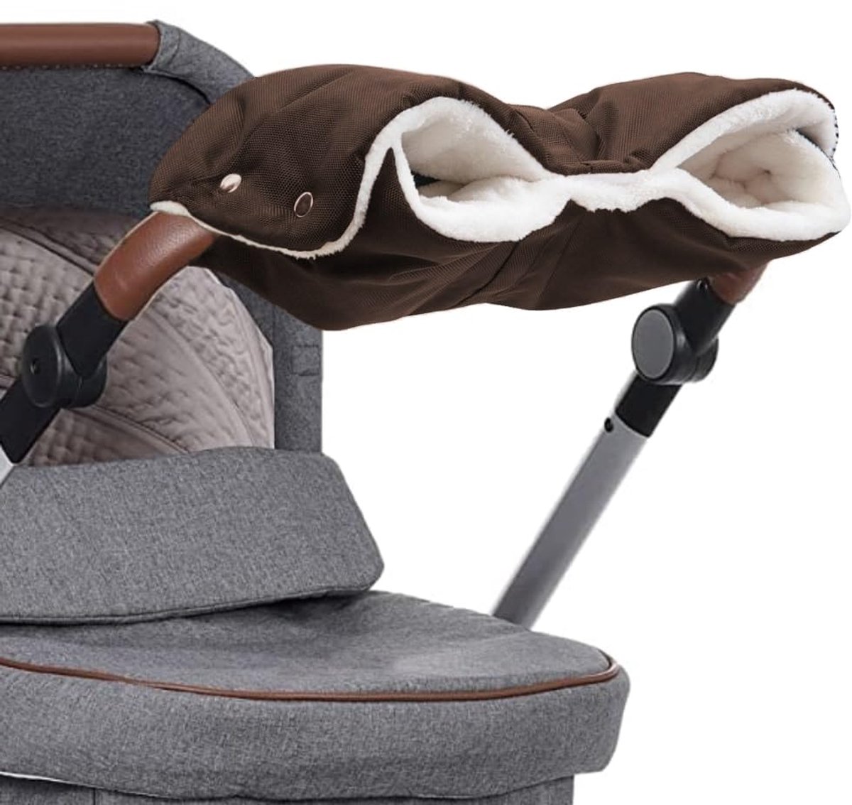 Kinderwagen Handmof - Waterdicht & Winddicht met Warm Fleece Voering - Voor Kinderwagen en Buggy - Universele Maat