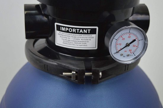 Zandfilter Zwembadpomp - 400 W 10 m³/h Capaciteit - 230 V Elektrisch - Kunststof En RVS - Voor Zwembaden Tot 30.000 Liter — afbeelding 4