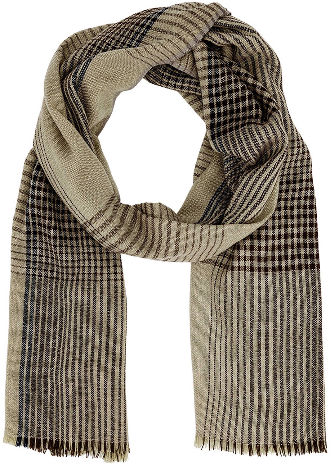 LINDENMANN heren sjaal - beige