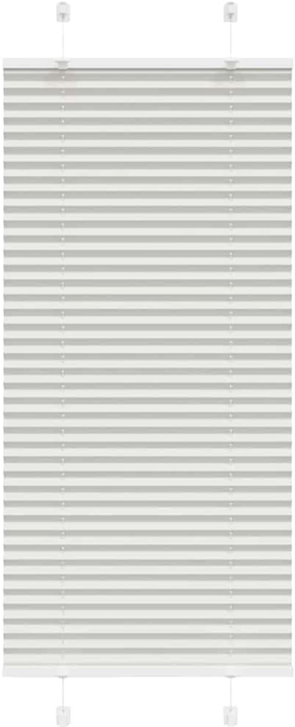 Plissé van 100% polyester, inkijkbescherming en zonwering, eenvoudige installatie zonder boren, ideaal voor woonkamer, slaapkamer of kantoor