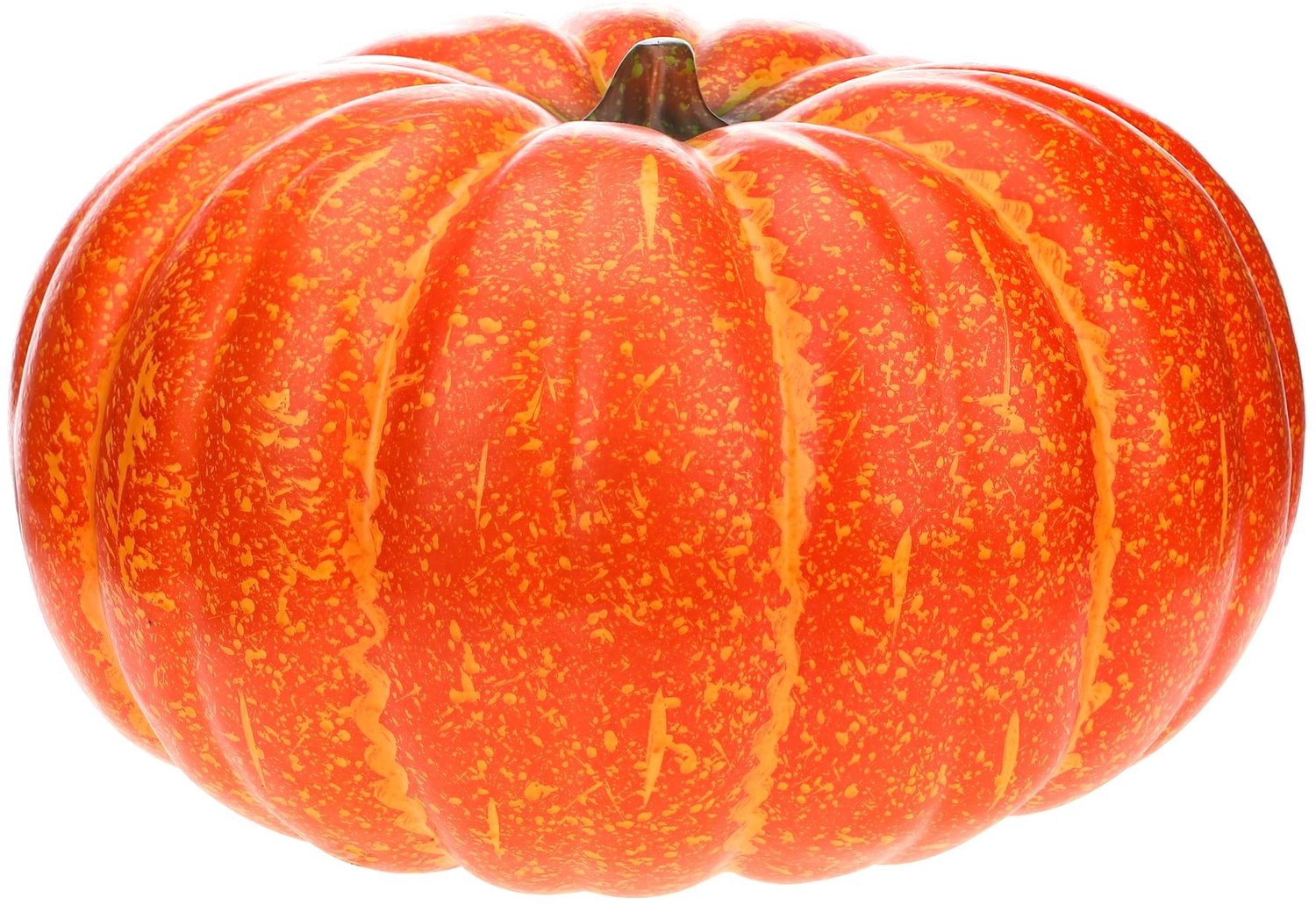Kunststof Oranje Pompoen Decoratie voor Halloween