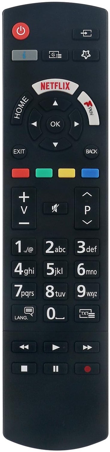 Vervangende Afstandsbediening voor Panasonic LED TV