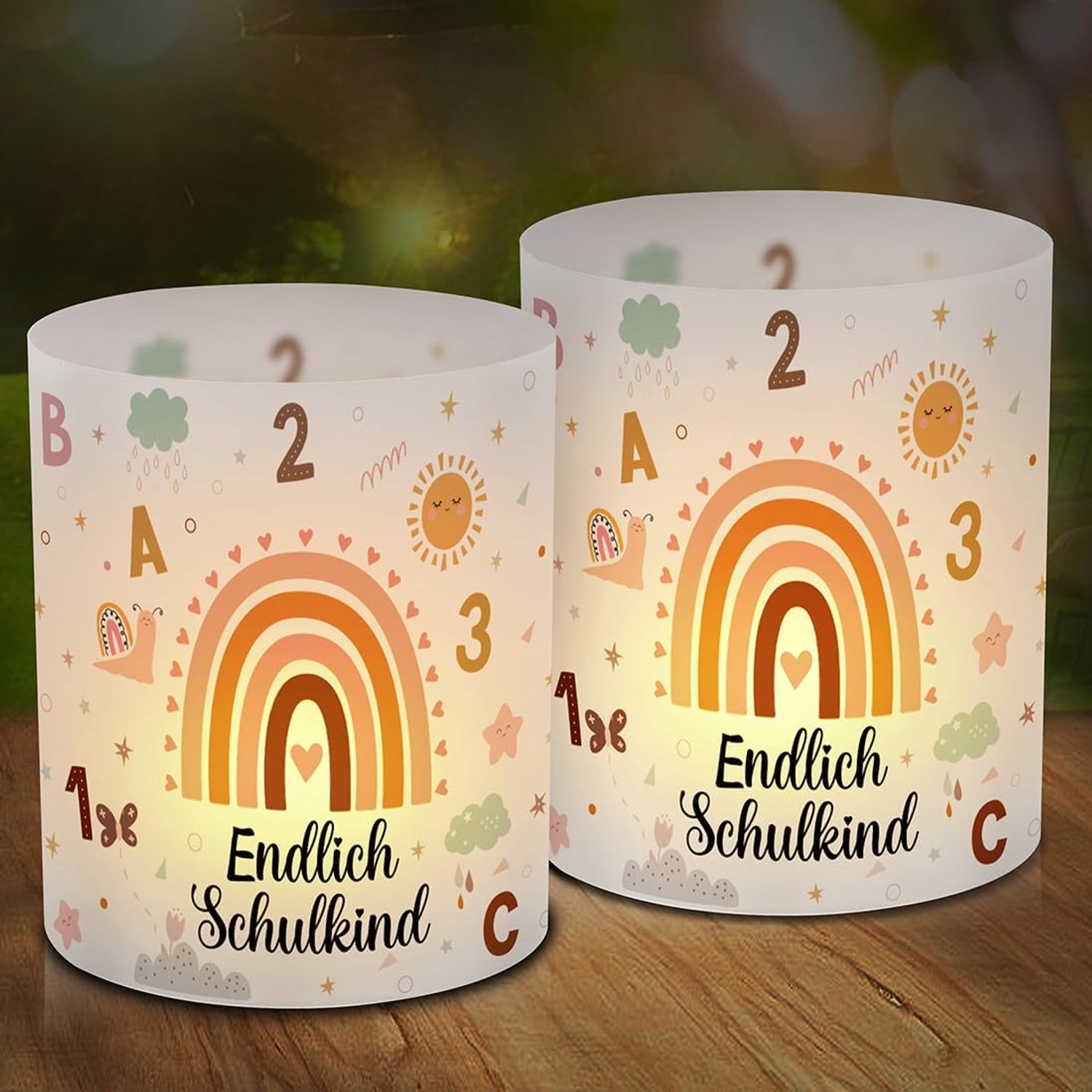 12 stuks tafeldecoratie met lantaarns voor jongens die zich moeten inschrijven naar school, tafeldecoratie voor de eerste schooldag, schoolkinderen 2024, tafeldecoraties met lantaarns
