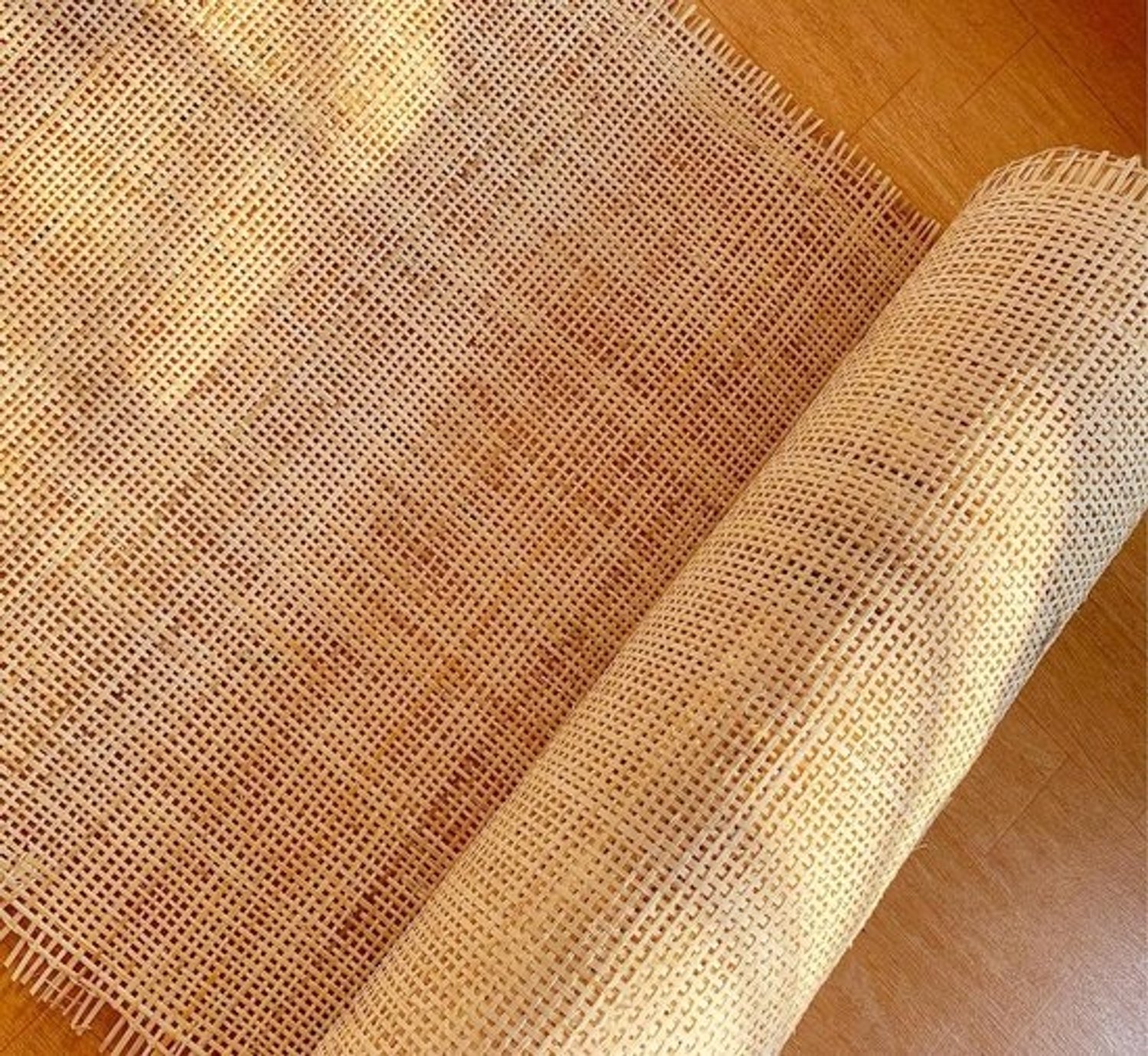Rotanrol - Cane webbing - Meubels herstellen - Natuurlijk rotan van A-kwaliteit - 70 x 200 cm - Natuurlijk