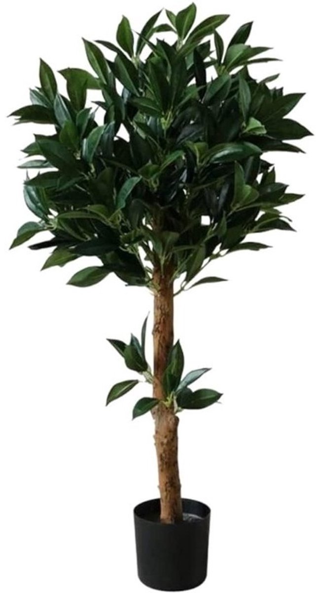 Kunstmatige Boom - Nep Boom Plant - Woonkamer Decoratie - Onderhoudsarm Groen - 91cm - Groen