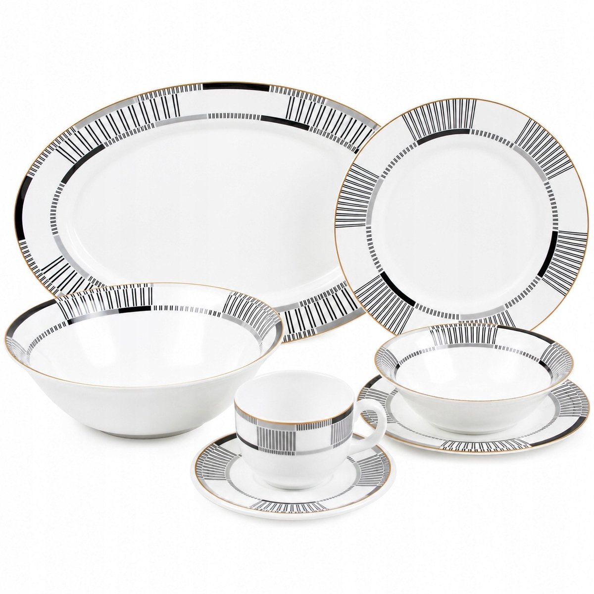 GierekHoff Geometry Servies 32-delig voor 6 personen - Cadeau