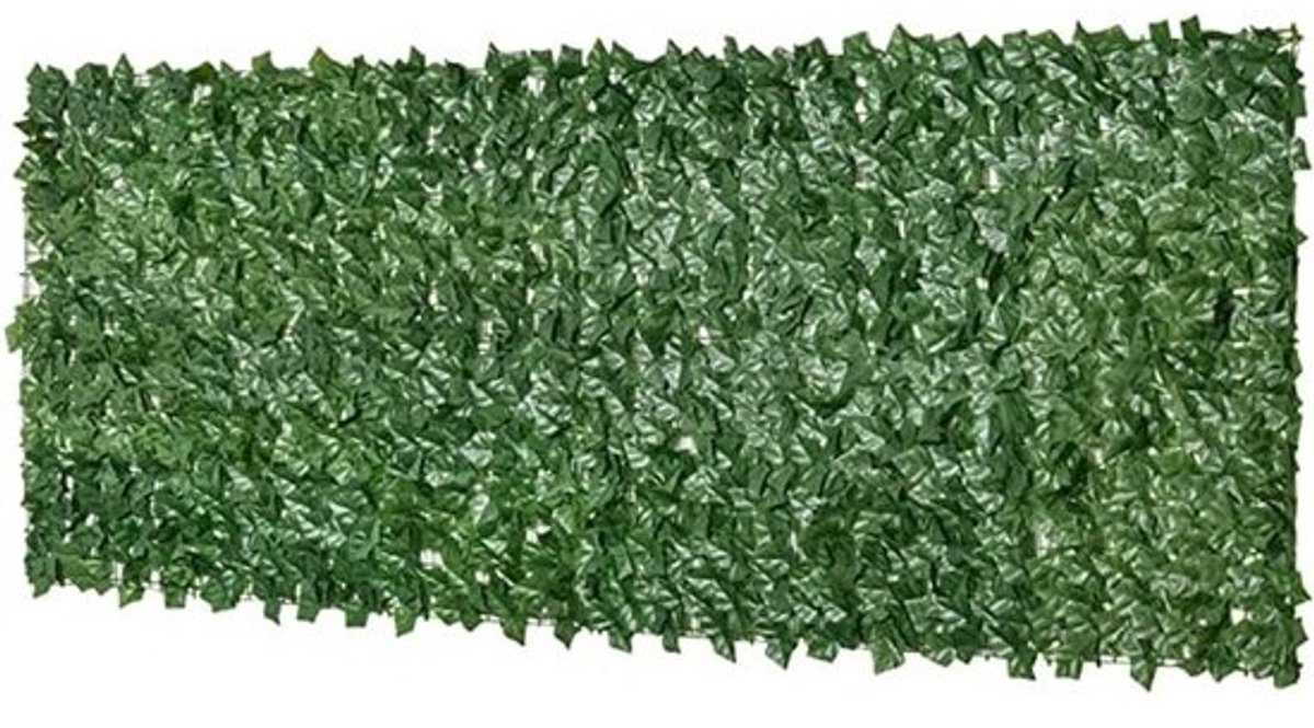 Kunstmatige Haag - Privacy Scherm - Tuin Aankleding - Hoge Privacy - 0.5x1m - Groen