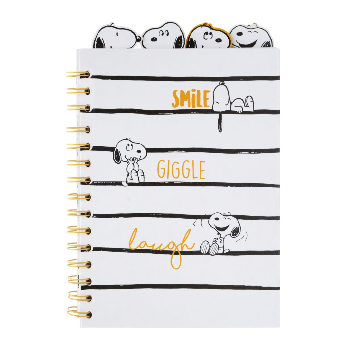 Grupo Erik Snoopy - Lazy Days Project Notitieboek - Multicolours