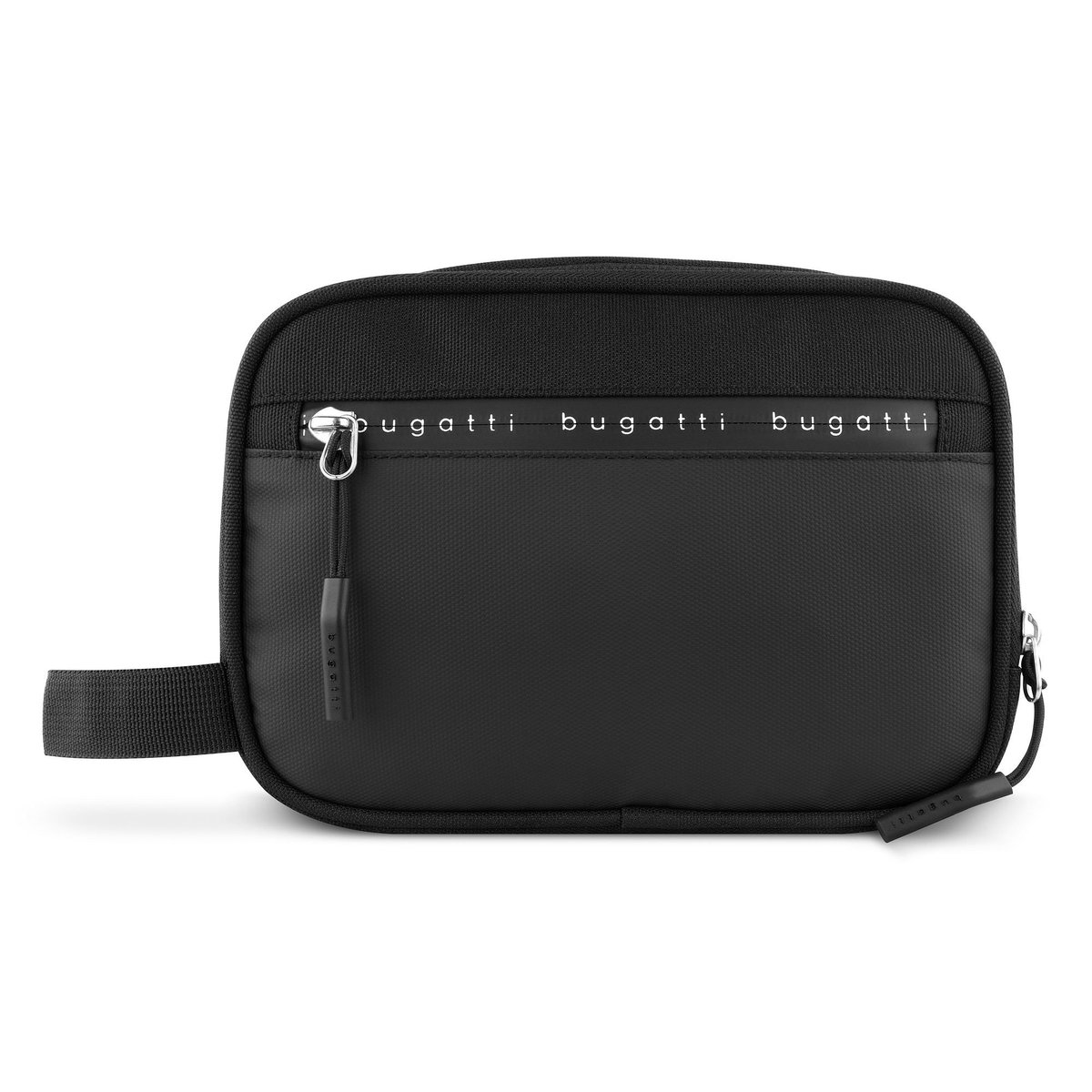 Bugatti Blanc Delight Toilettas 22 cm - 3 L - Ritssluiting - schwarz