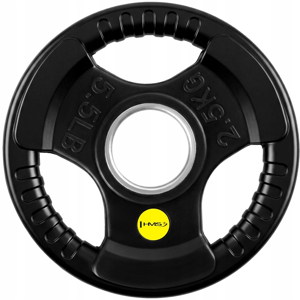 Olympisch houdergewicht 2,5kg Rubberen Coating Tri-Grip