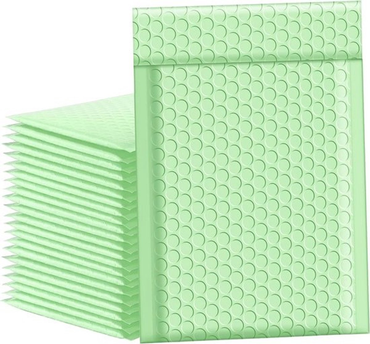 Bubble Mailers - Verzendzakken Gewatteerd - Kleine Zendingen Versturen - Scheurvast Waterdicht - 15x23 cm - Lichtblauw