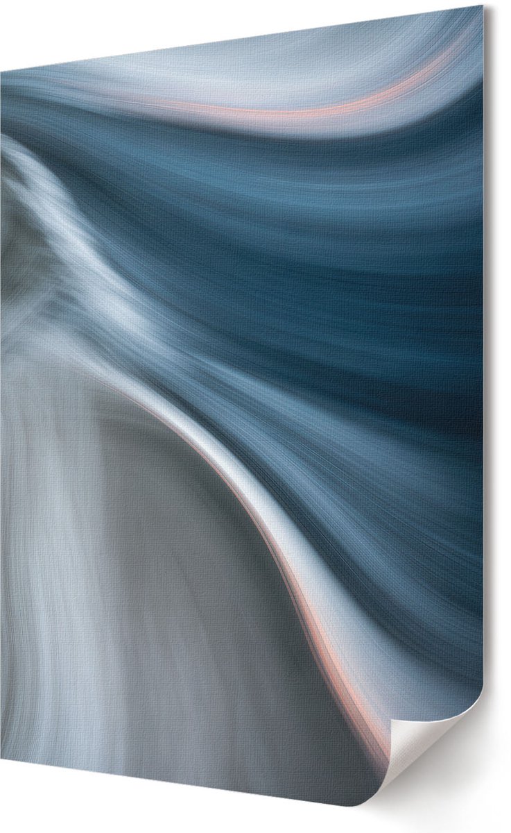 Coloray Polycanvas Poster - Stadspoort, Waterverf - A2 - Romig Design - Rechthoek - Kunstposter - Woonkamer, Slaapkamer, Kantoor - Rustiek