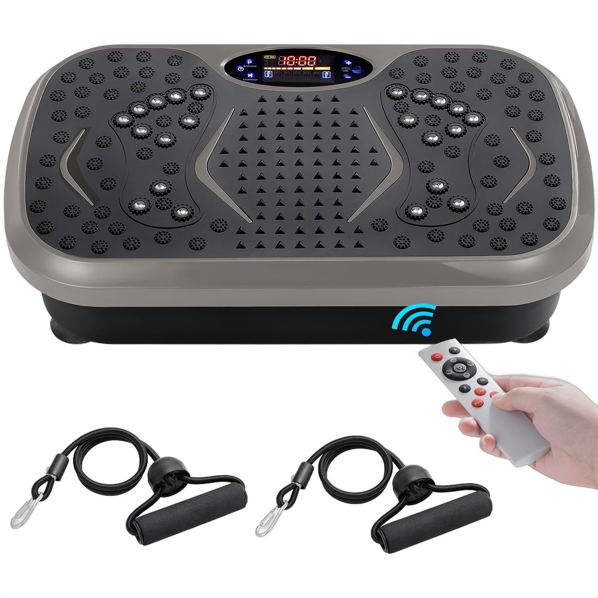 Currero Vibration Plate - Trilplaat Fitness - Vibratieplaat - Trilplaat - Fitnessapparaat - Bloedsomloop - Thuis Trainen