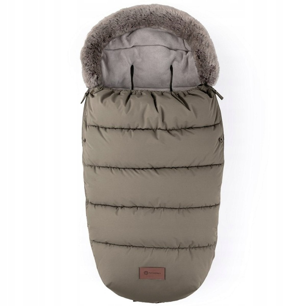Petite&Mars Comfy 4-in-1 Universele Babyslaapzak Mokkamousse