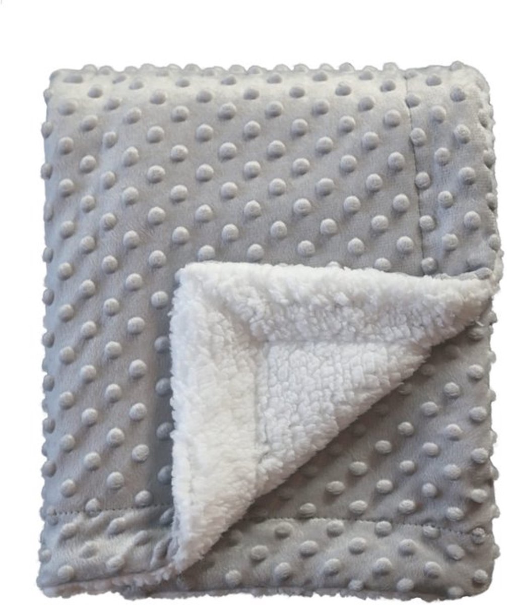Dailygoods- Deken Zacht - Babydeken - Micro Lichtgewicht Fleece - Geschikt voor