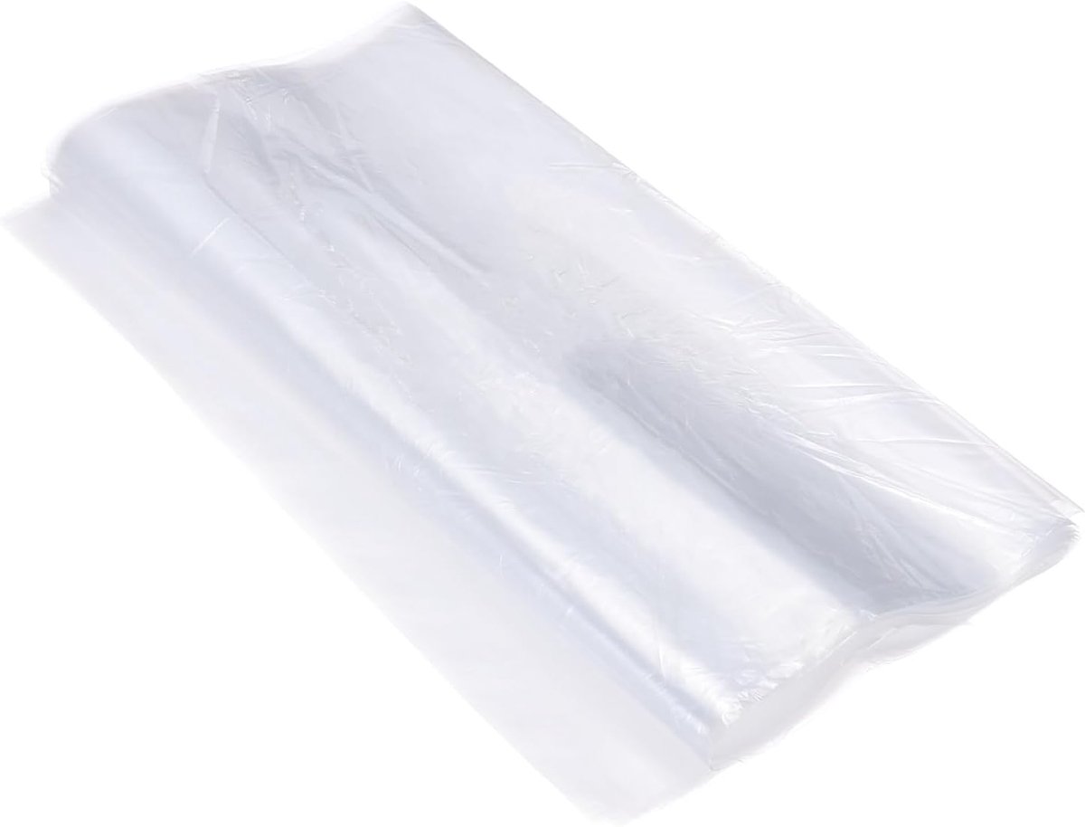 30 PCs Duidelijke Vlakke Open Plastic Poly Zakken 10x14" 1 Mil Verpakkende Zakken voor Voedsel, Huis, Collectibles Opslag, Bewijzen Brood, Deeg