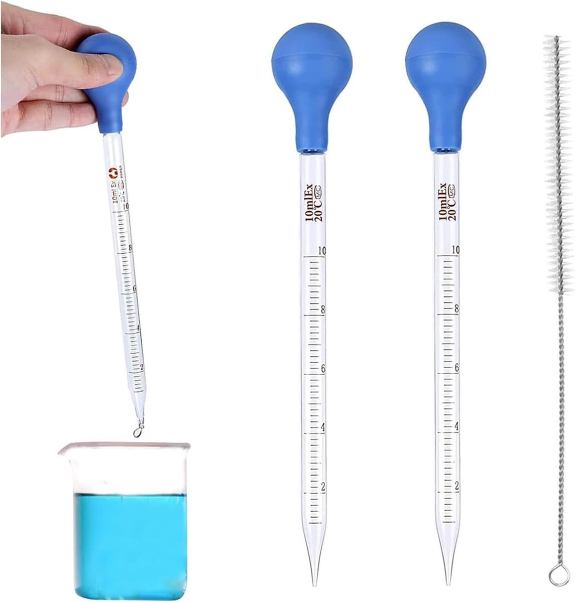 Druppelpipetten voor vloeistoffen, 10 ml