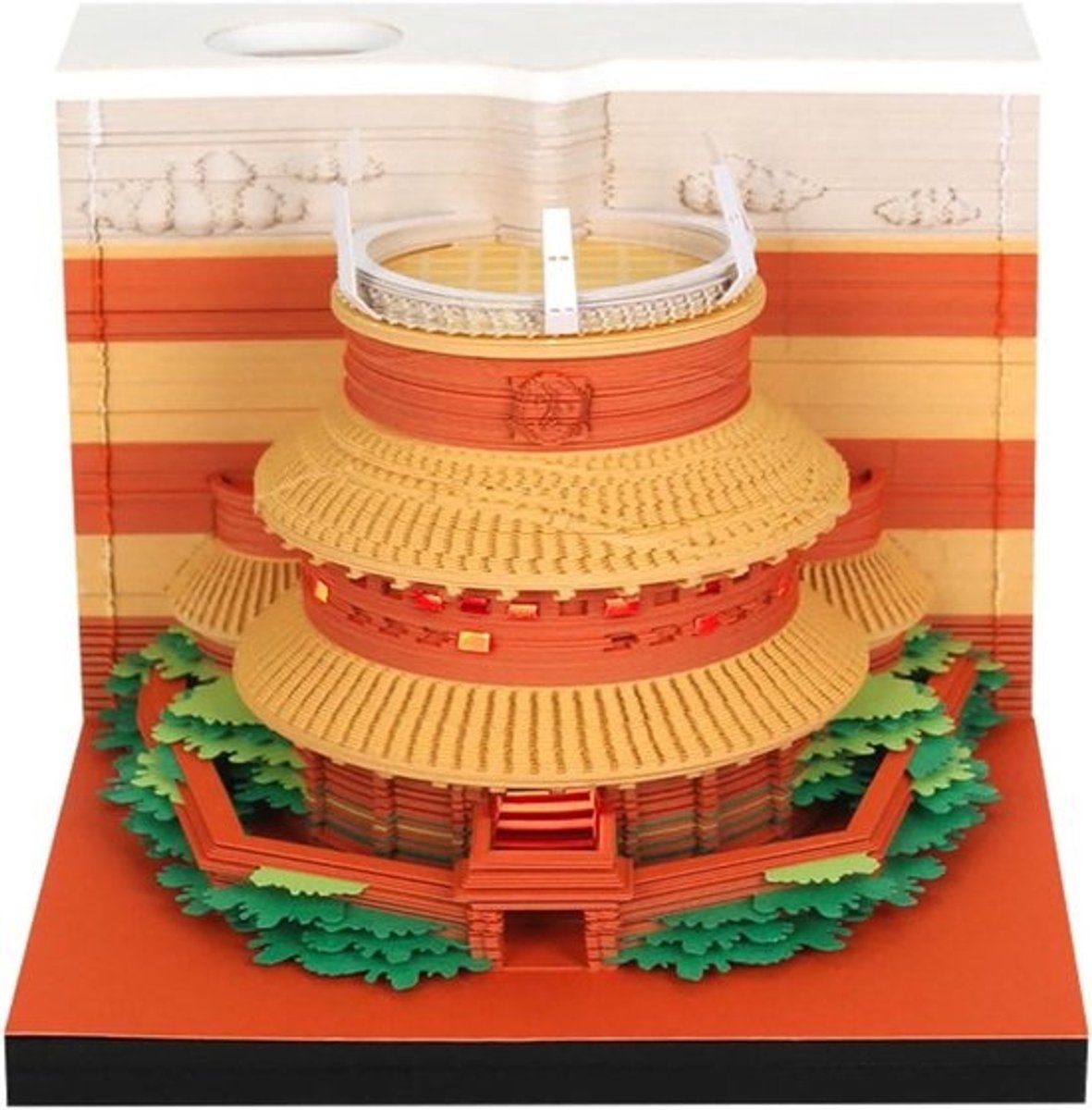 3D Kladblok - Memo Pad Art - Decoratie en Notities - Handgescheurde Papier Carving