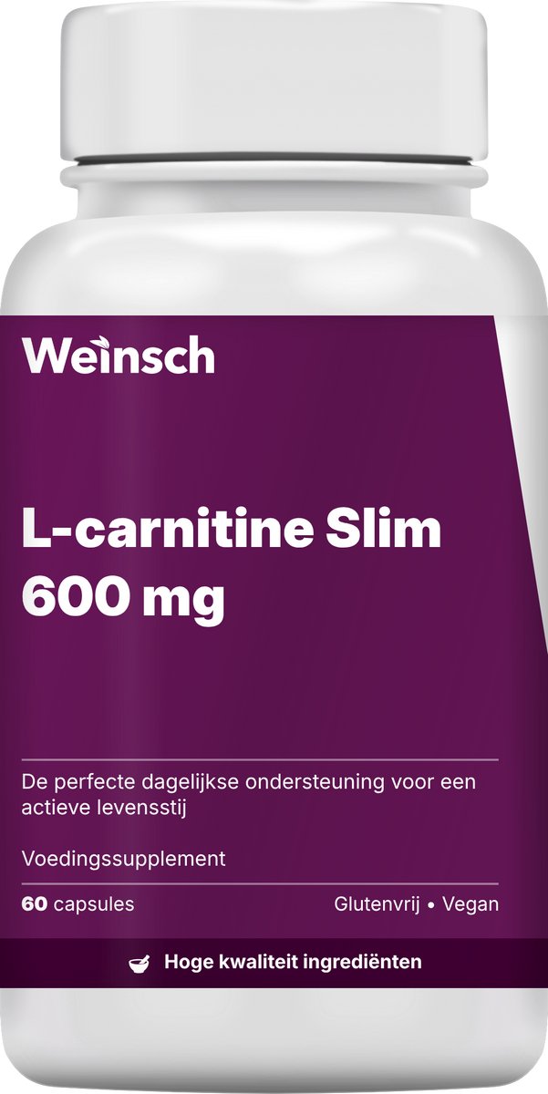 Weinsch L-carnitine Slim 600 mg | 810mg | 60 capsules