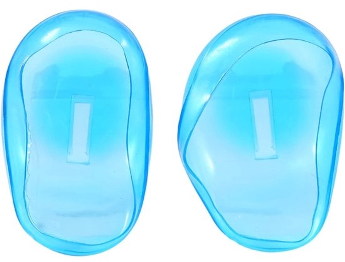 Oorbeschermers - Oordopjes - Haarkleur Beschermen - Lichtgewicht Plastic - 2 Stuks - Blauw