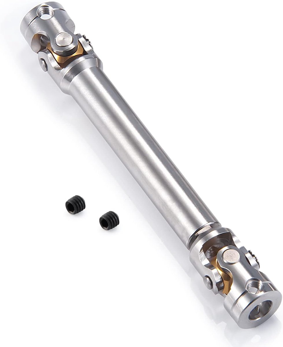 Metalen aandrijfas voor 1/14 RC Tamiya tractor, klimophang, upgrade-accessoires (75 mm-100 mm), 1 stuk