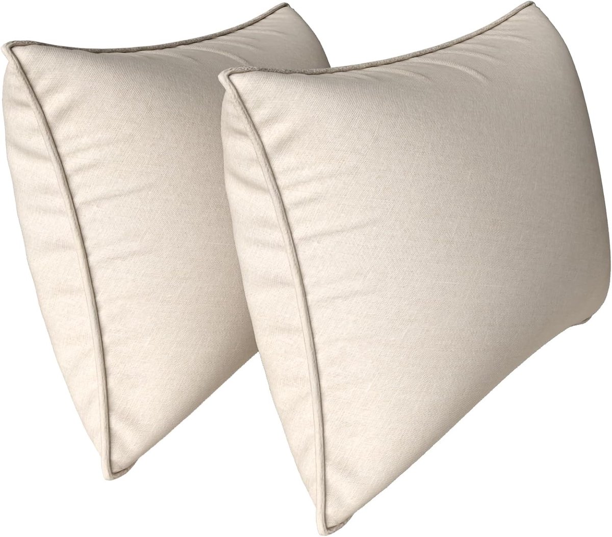 40x60 cm set van 2 – zacht, goed gevuld met vulling & hoes