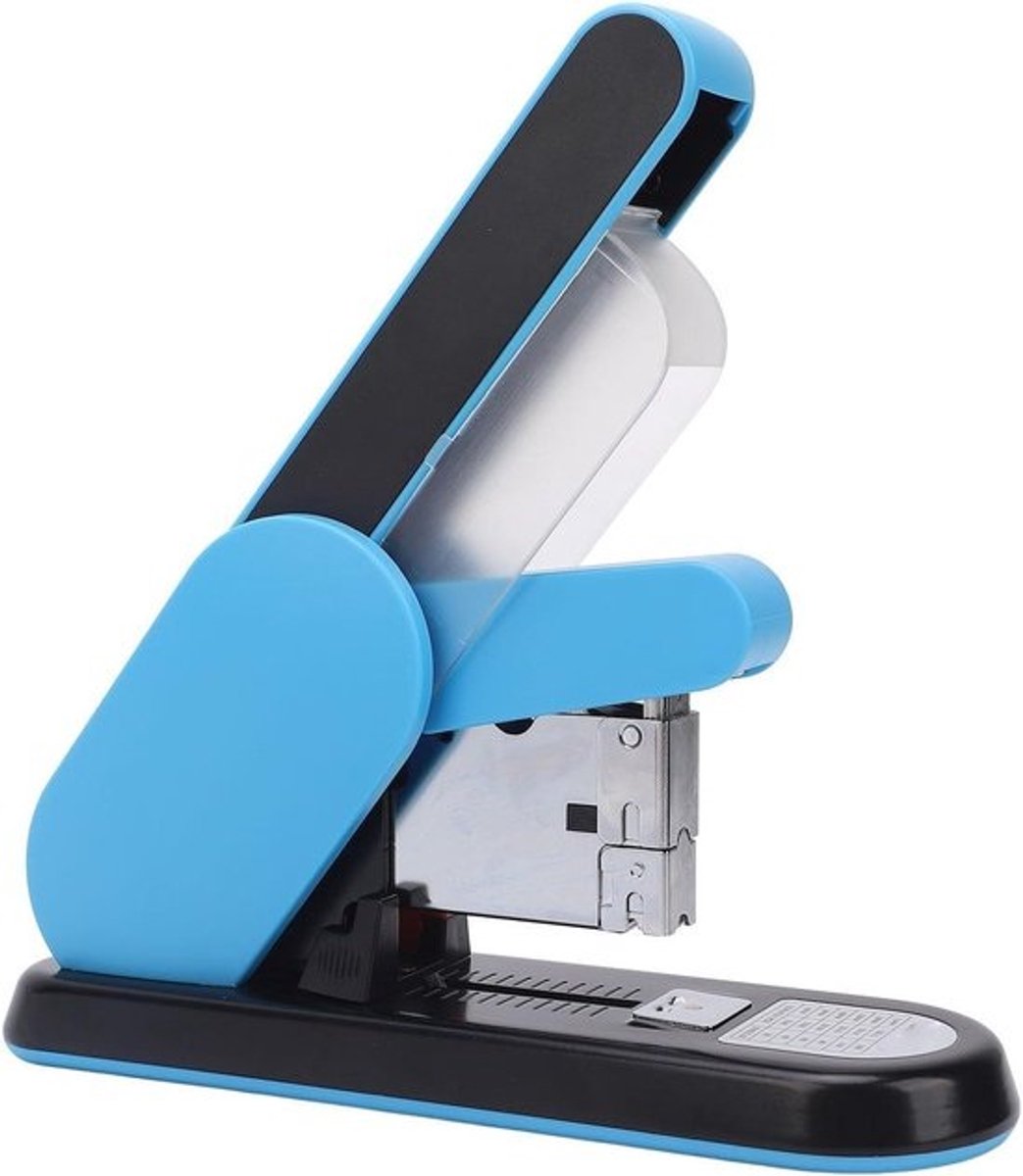 Heavy Duty Nietmachine - Papiernietmachine Bureau - Papier Snel Nieten - Verstelbare Invoerdiepte - 130 Vel - Zwart