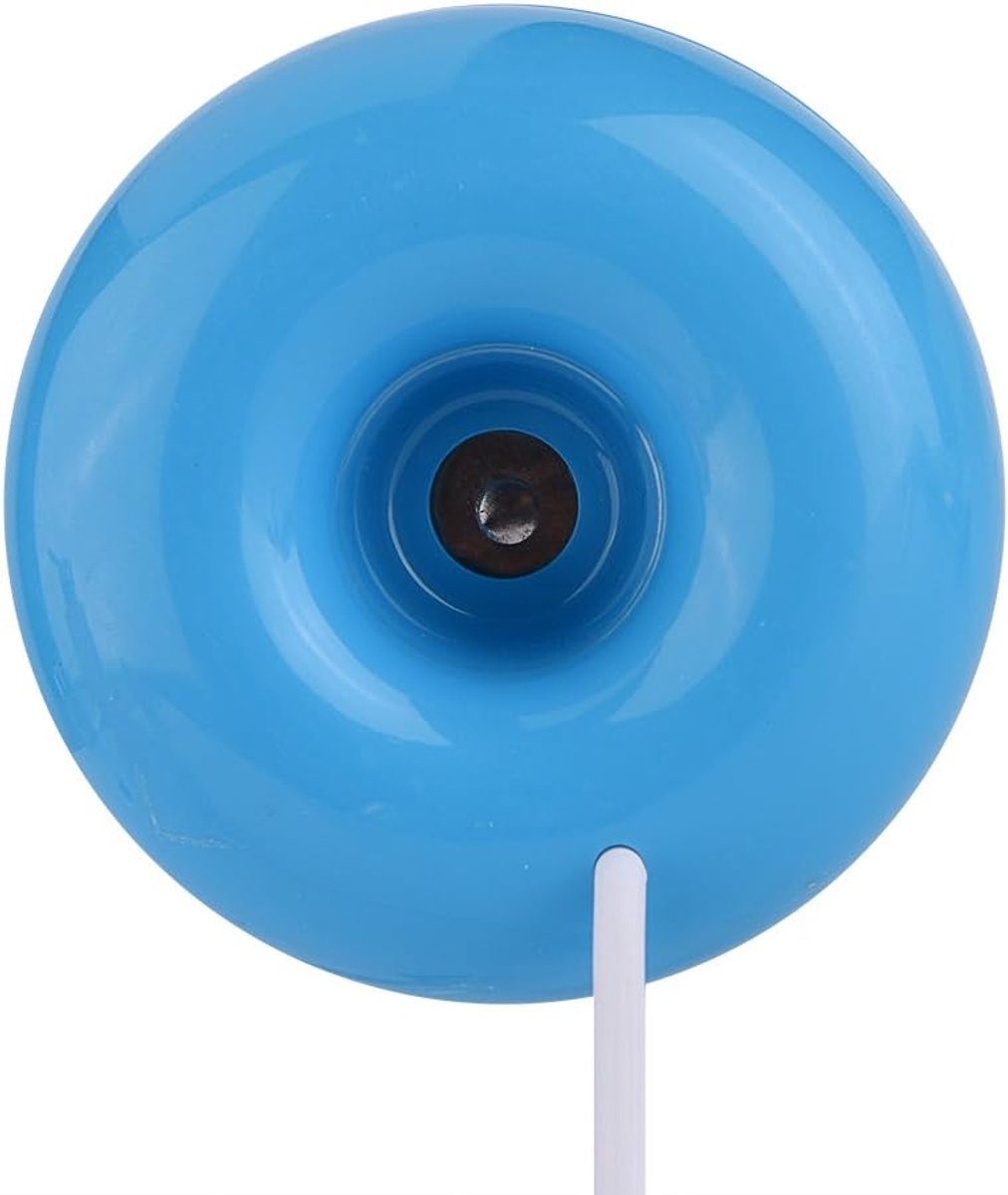 Mini USB-luchtbevochtiger, donutvormige luchtbevochtigers Diffuser Mistmaker Kantoor slaapkamerhuis, drijvend op het water koelere lucht (blauw)