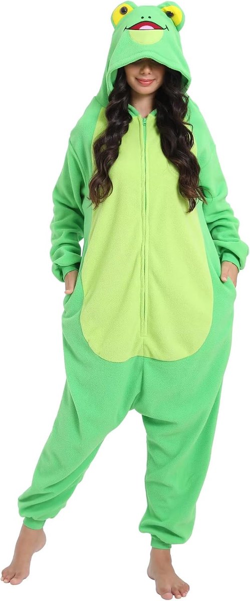 Onesie Dieren-Dames Sleepwear Volwassen Hoodie Dier Jumpsuit Pyjama Dieroutfit