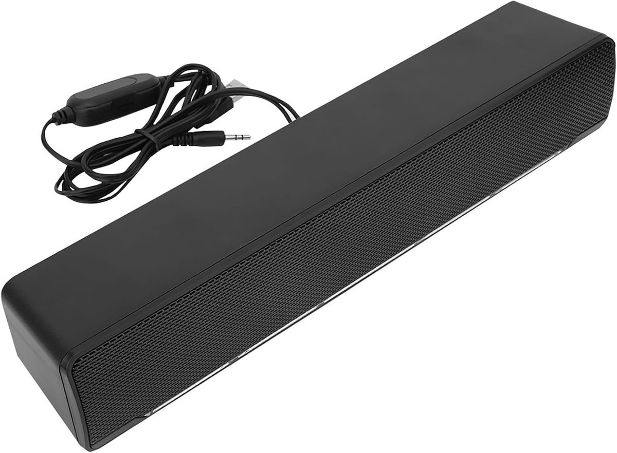 Usb-pc-soundbar, Draagbare Stereoluidspreker Met 3d-geluid