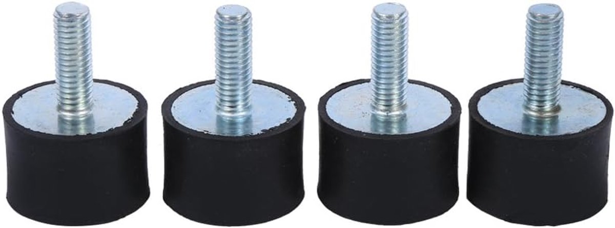 Rubber Mount Schokdemper Anti-vibratie Silentblock Auto Boot Coils 4 Pack