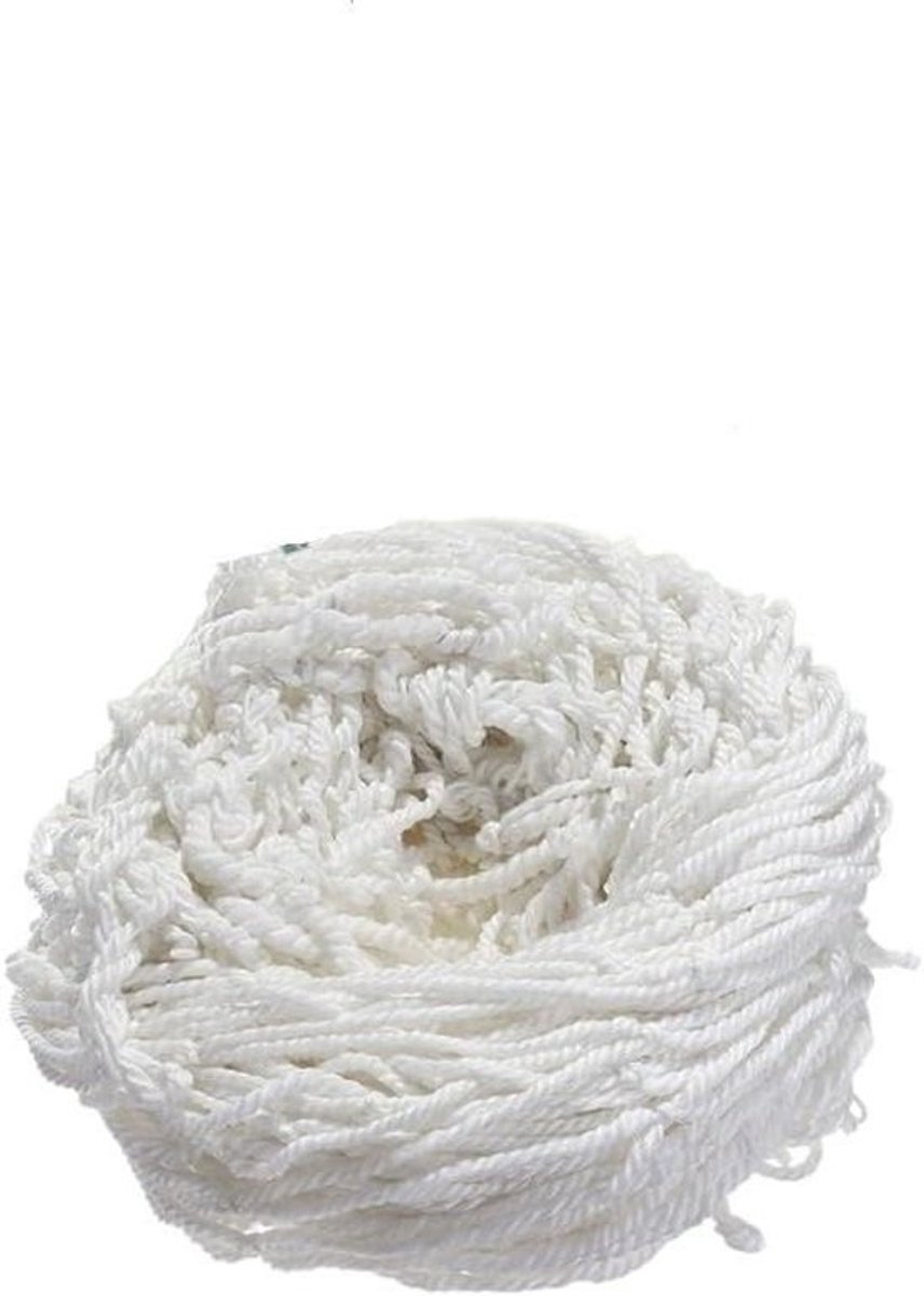 Voetbal Net - Sport Net - Voetbal Training - Knooploos Gevlochten - 2.4 x 1.8 m - Wit