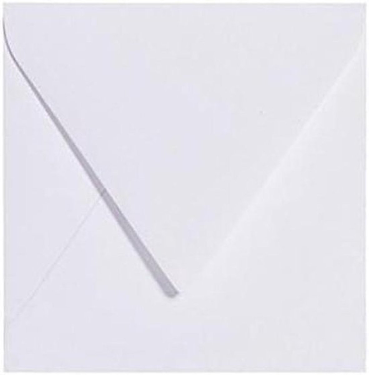Vierkante Enveloppen - Briefkaarten Post - Uitnodigingen Versturen - Duits Fabricaat - 15 x 15 cm - Zuiver Wit