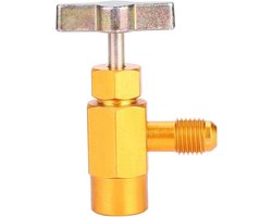 1/4 "SAE-schroefdraadadapter R-134a R-134 AC koelmiddeltap kan doseerklepgereedschap 1/2" Acme-schroefdraad