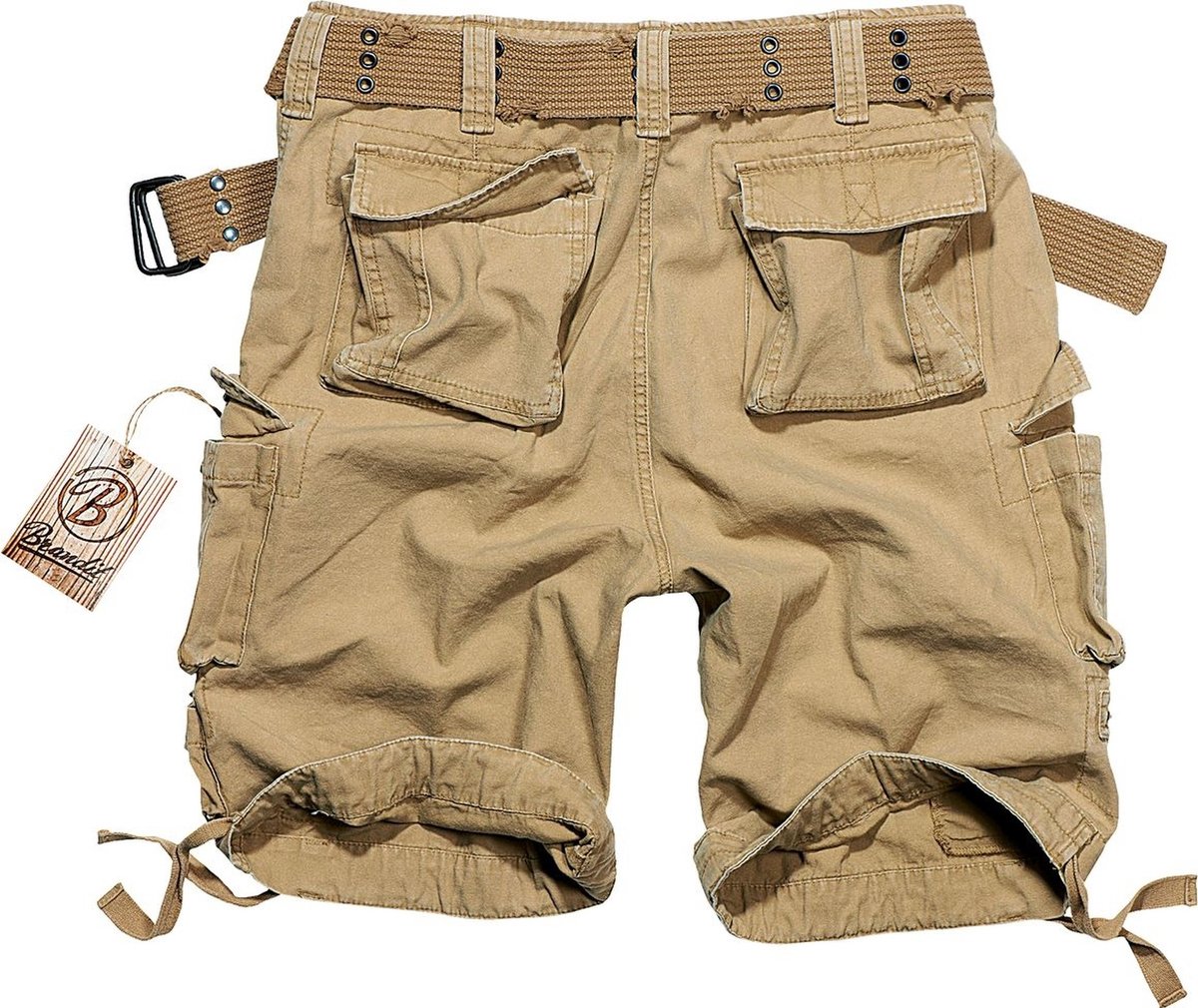 Brandit Savage Vintage Cargo Korte broek L Beige