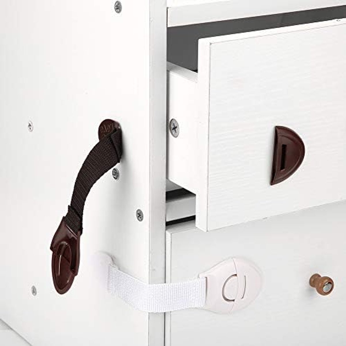 4 stuks baby veiligheidsslot, kindveilig sluiting, zelfklevend voor kast, koelkast en lades, veiligheid voor kinderen