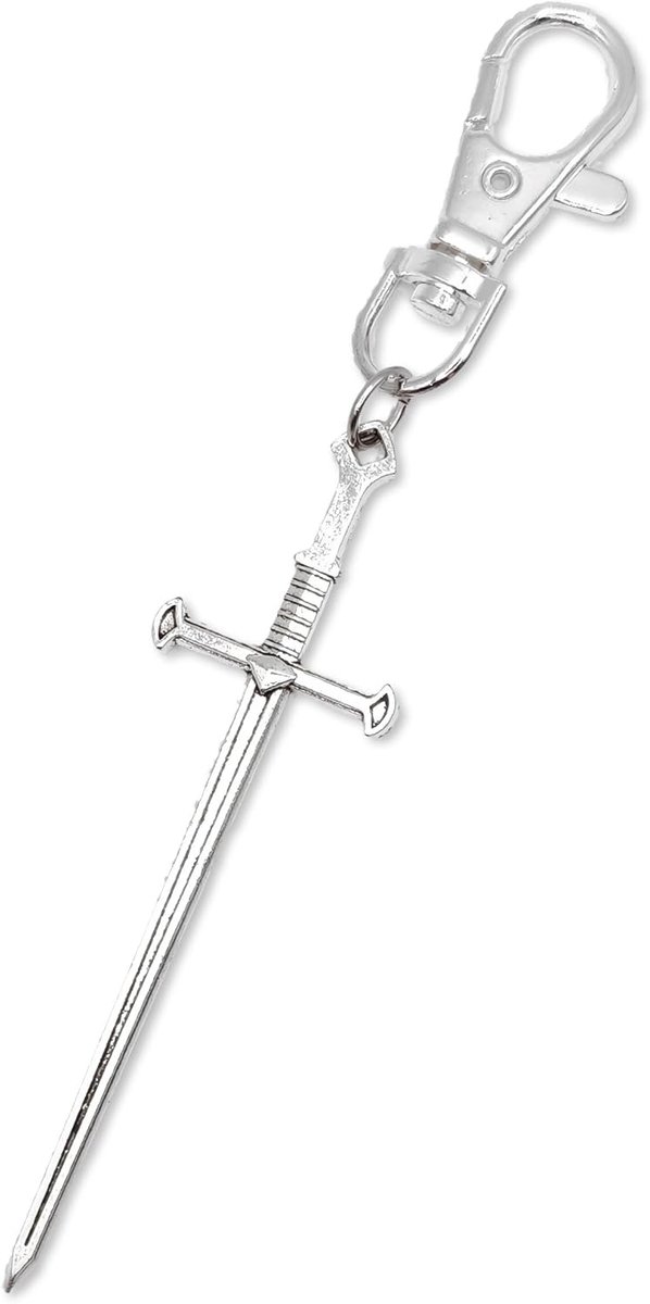 Tasbedel – Sleutelhanger in Fantasystijl met Karabijnhaak voor Mannen & Vrouwen – Coole Middeleeuwse Accessoire voor Sleutels, Handtassen, Rugzakken of Cosplay