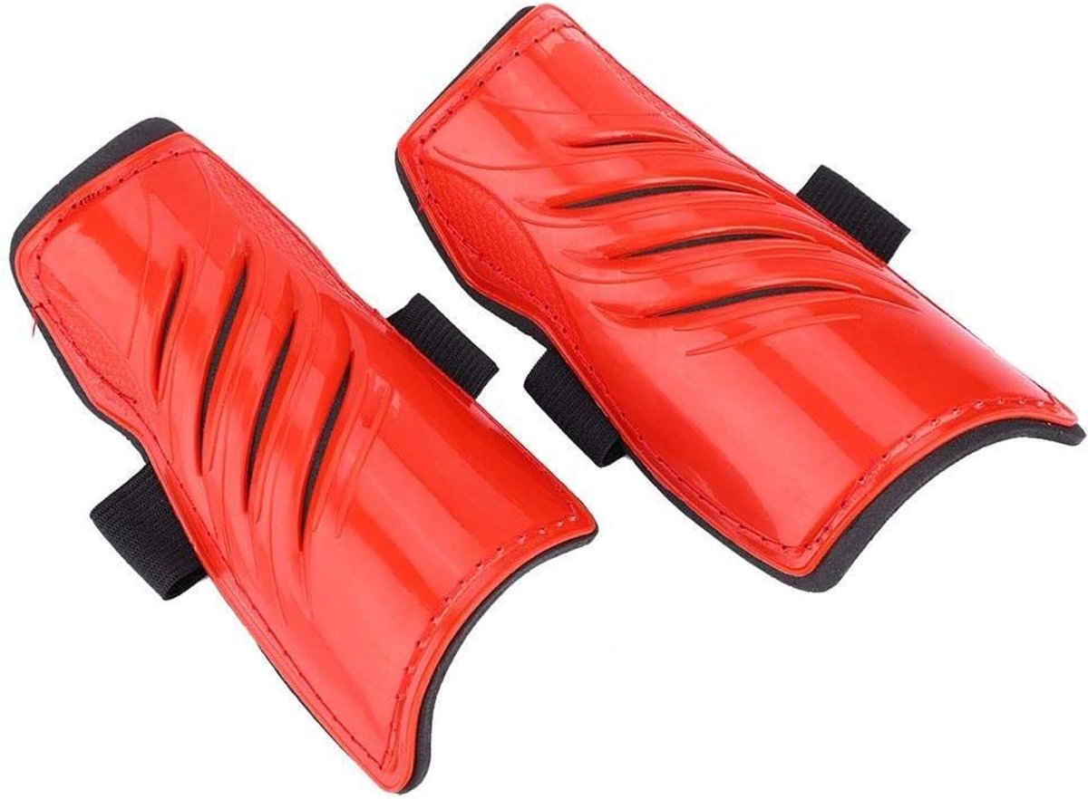Scheenbeschermers voor kinderen, 5 kleuren, 1 paar (rood)