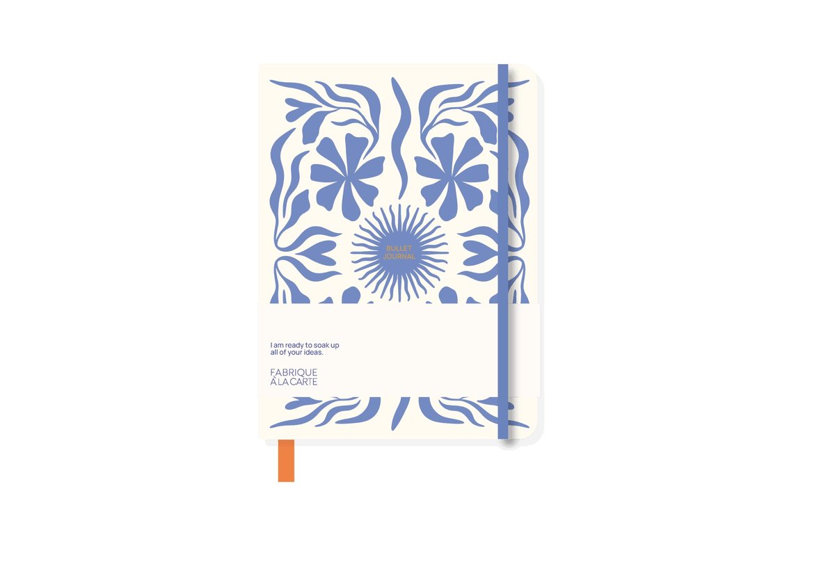 Bullet Journal - A5 - zon flow lavendel - creatieve indeling - perfect voor organisatie - ShopVlot