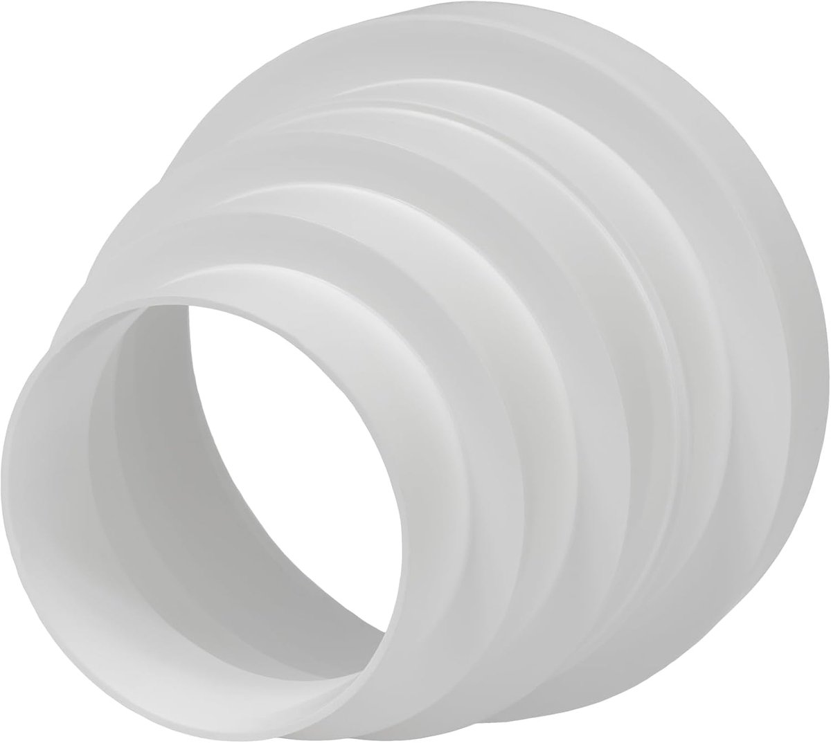 Verloopring voor afzuigkap van 80-120 mm - Verdikte kunststof adapter voor diverse specificaties - Adapterring voor afvoerpijpdiameter