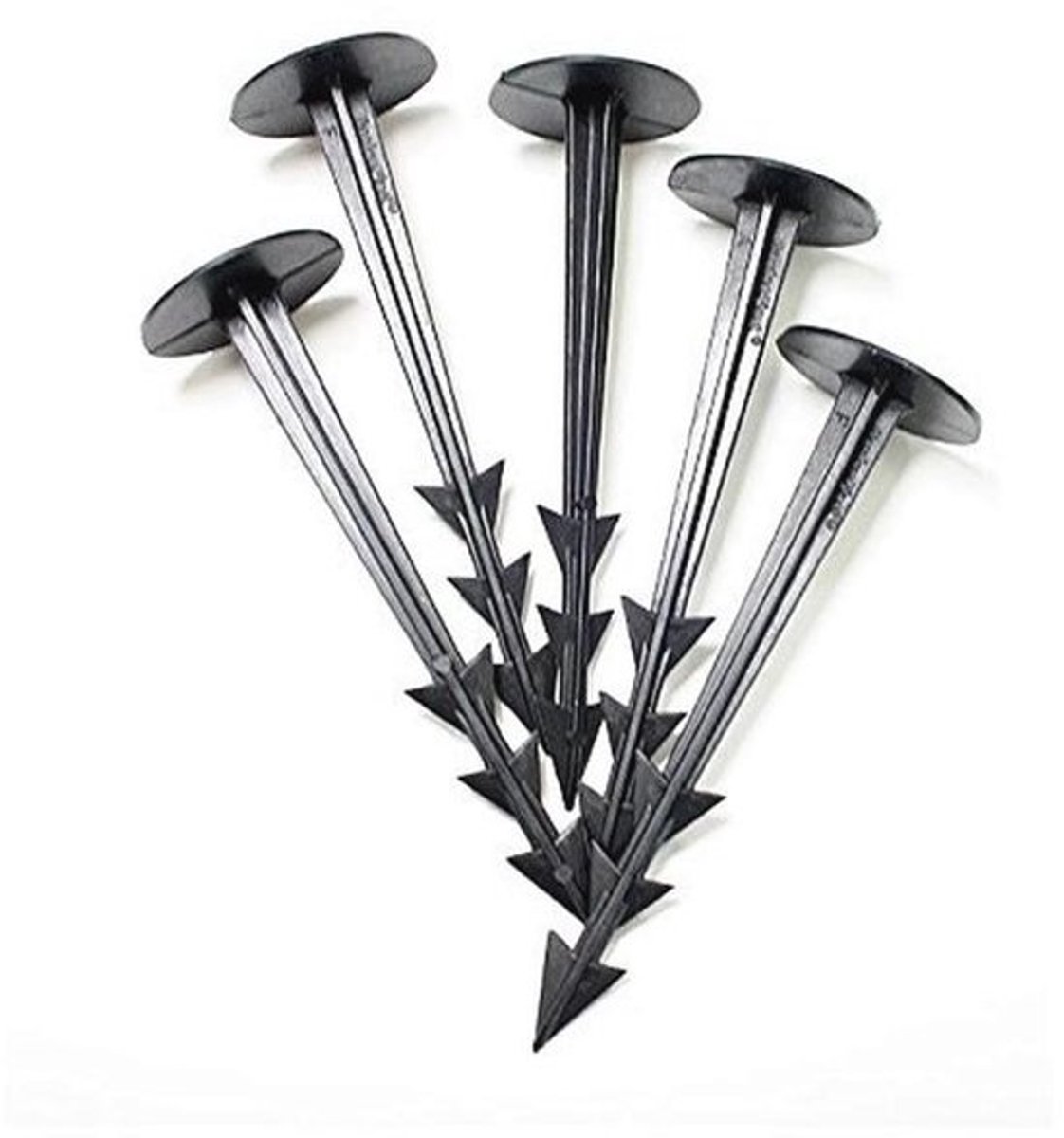 Extra Sterke Tuin Spikes - 200 Stuks Grondankers voor Onkruidbestrijding en Bodem Weefsel