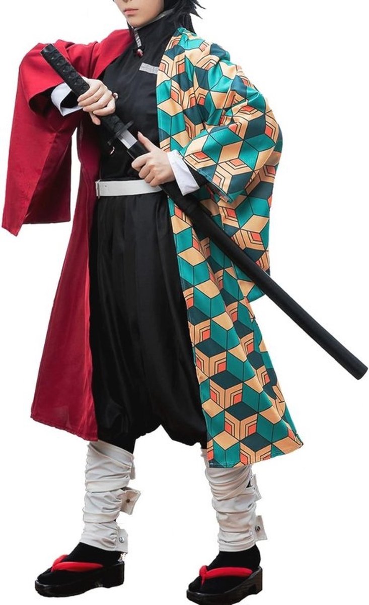 Mitsuri Cosplay Kostuum - Anime Outfit voor Tanjiro en Zenitsu